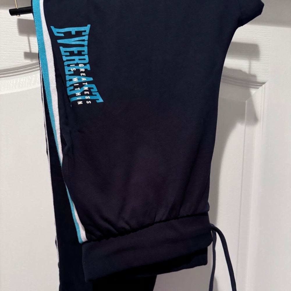 EVERLAST Heritage collection soft jogging pants XXL Made in Italy blue